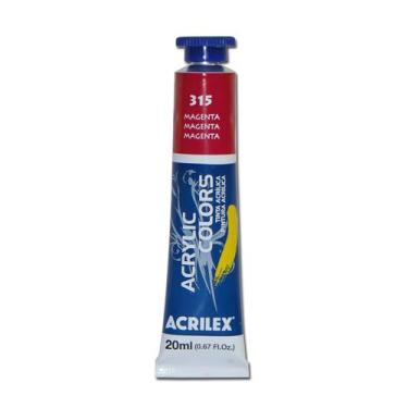 Imagem de Tinta Acrílica Acrylic Colors 20ml Bisnaga Acrilex, Magenta