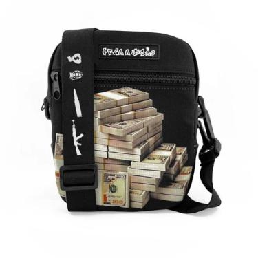 Imagem de Shoulder Bag Mini Bolsa Lateral Pega a Visão Dolllar - MP Moda Masculi