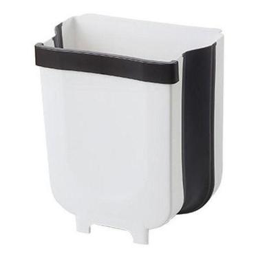 Imagem de Lixeira Cozinha Portátil Lixo 5l Dobrável Fixa Porta Armário - oem, Br