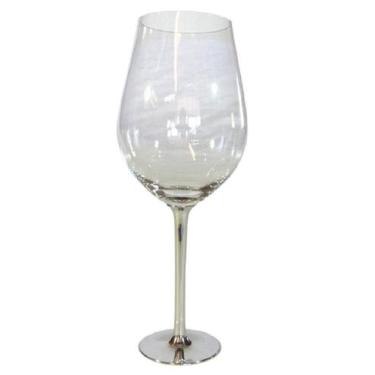 Imagem de Taça de cristal para bordeaux 1 litro  haste em estanho john somers - 