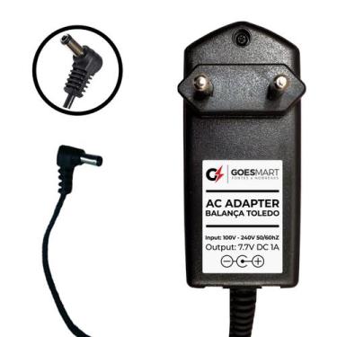 Imagem de Fonte Carregador Balança Toledo 7.7v Dc 1a - GOESMART