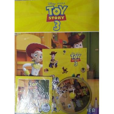 Imagem de Kit Multimídia Toy Story 3 - Livro de Colorir, História, Jogo da Memór