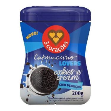 Imagem de Cappuccino Cookies'n Cream 3Corações 200g