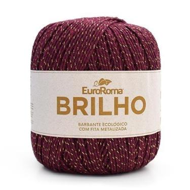 Imagem de Barbante EuroRoma Brilho Ouro 400g, 1050 BORDÔ
