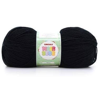 Imagem de Fio Mais Bebê Círculo 100g, 0940 - PRETO