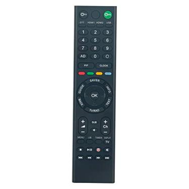 Imagem de AULCMEET Controle remoto de substituição RM-100 adequado para gravador TVONICS PVR DTRHD500 DTRHDZ500HD