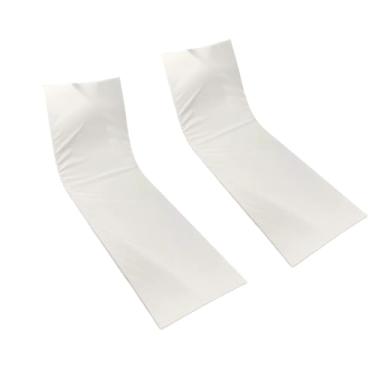 Imagem de Colchão Almofada Espreguiçadeira Piscina Branco Impermeável 2un