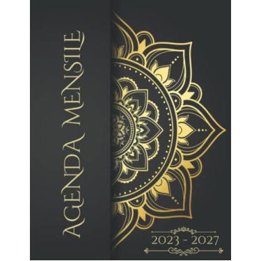 Imagem de Agenda 5 Anni 2023-2027: 5 anni | Agenda Giornaliera pianificatore mensile per 5 anni Calendario 2023-2027 |60 mesi Planner annuale Calendario ... | Agenda Giornaliera, Diario, Formato A4