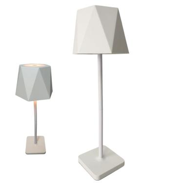 Imagem de Luminaria Abajur Mesa 3 Tons Led Bateria Recarregavel USB Casa Trabalho Quarto Cabeceira Sala Escritorio Recepçao Moderno Iluminaçao Decoraçao