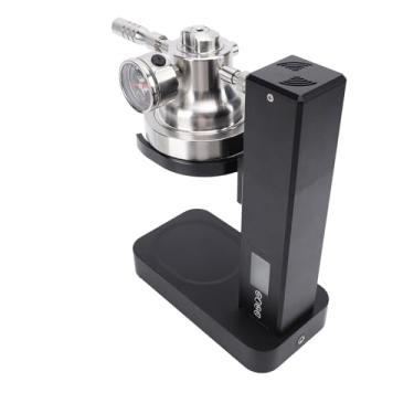 Imagem de Máquina de café Pneumática Portátil Recarregável de Extração Inteligente 9Bar, 60 Xícaras de Imersão Em Aço Inoxidável para Camping, Viagens e Reuniões Ao Ar Livre (Plugue EUA