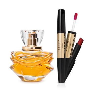 Imagem de Combo Eudora Magnific Audaz Eau de Parfum 75ml + Batom 1,8g