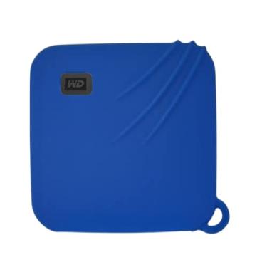 Imagem de Capa protetora de silicone para WD Elements SE/Western Digital SSD portátil - azul