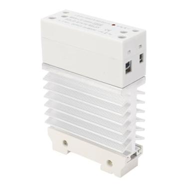 Imagem de Relé de Estado Sólido, Din Rail Rail Estado Sólido Relé Eficiente Dissipação de Calor Longevidade de Alto Desempenho para Várias Aplicações, Relés de Estado Sólido