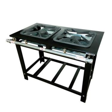 Imagem de Fogão Industrial 2 Bocas Cefaz Linha Gold Alta Pressão CFZG-169