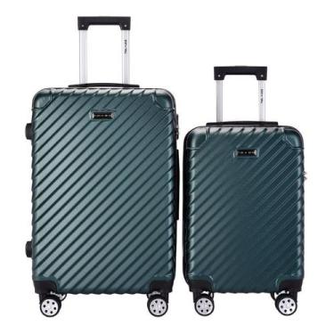 Imagem de Kit Viagem 2 Peças Mala 10kg Bordo + Mala 23kg Média Napoli - Mundi