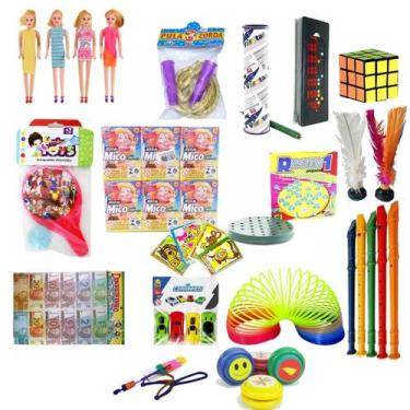 Imagem de Kit 144 Brinquedo Bonecas Barato Doação Revenda Atacado Presente Dia D