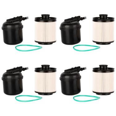 Imagem de GETOPAUTO Fd-4615 6.7 Filtro De Combustível Powerstroke Compatível Com 2011-2016 Ford F250 F350 F450 F550 Super Duty Truck 6.7L V8 Diesel Substitui Bc3Z-9N184-B (Conjunto De 4)