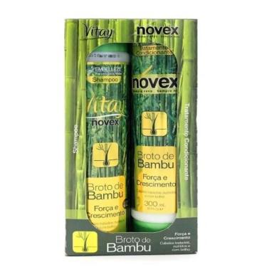 Imagem de Kit Novex Broto de Bambu Kit Shampoo + Condicionador 300ml