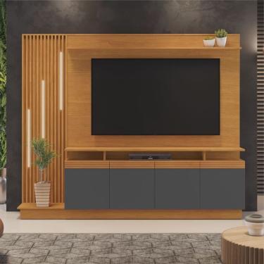 Imagem de Estante Home para TV até 65 Polegadas 4 Portas Absoluto jcm Móveis