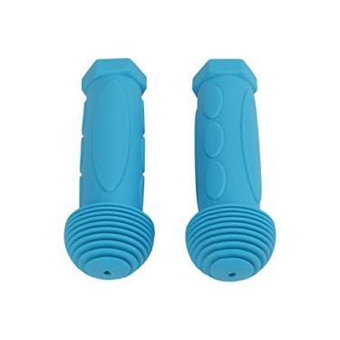 Imagem de Grips de Guidão de Bicicleta Infantil, Mini Garras de Bicicleta de Borracha Com Material Resistente à Lágrima de Alta Resistência, Proteger o Freio de Mão para Scooters e (Azul)