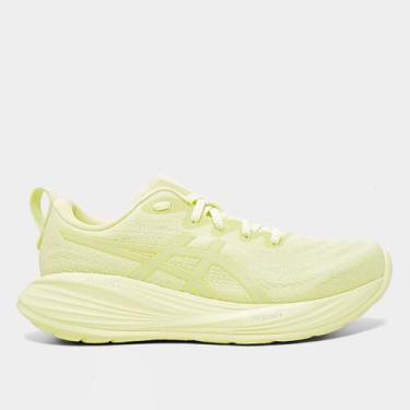 Imagem de Tênis Asics Gel Cumulus 27 Lite Show Feminino, Prata, Amarelo, 39