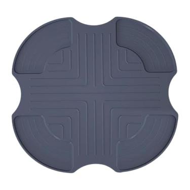 Imagem de Ioensy Air Fryer Fryer Resistente Tapete, Acessórios para fritadeiras resistentes ao calor, Cinza Azul