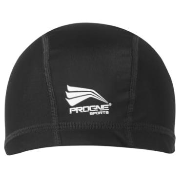 Imagem de Touca de Natação Adulto Tecido Xtra-life Progne Sports Piscina Hidroginástica (PRETO)