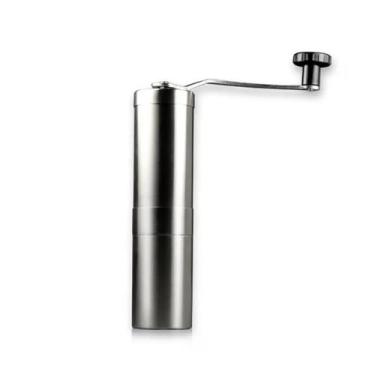Imagem de Moedor de Café Manual Inox e Cerâmica de 13cm ou 18cm com Regulagem do Moinho