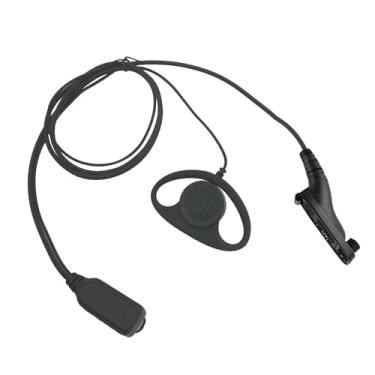Imagem de Fone de ouvido profissional de vigilância com microfone PTT com isolamento de ruído para rádios Motorola APX/XPR APX6000 7000 8000 4000 XPR7550e 7350e 7580e 6350 6550 (forma D)