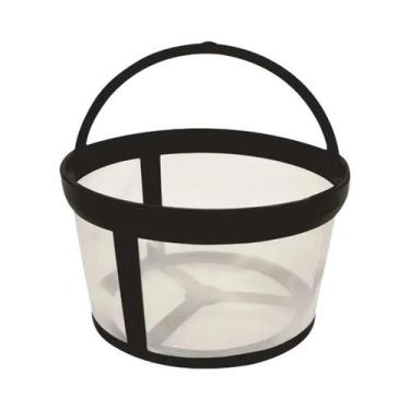 Imagem de Cesta De Filtro De Café De Aço Inoxidável, Tela De Malha De Nylon Reut
