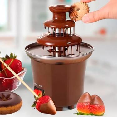 Imagem de Torre de Chocolate Cascata Ideal para Bancada e Fondue 110v - DESERT