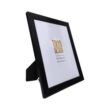 Imagem de Porta Retrato Black Metalizado Fosco 20X25 Moldura de Fotos - Tokyo De