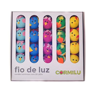 Imagem de Luminária Decorativa Passarinho - Pilha, Cormilu, Multicor