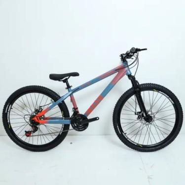 Imagem de Bicicleta Vikingx X-35 Aro 26 de 21V Câmbios Importado Azul Petrolio