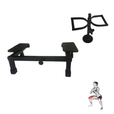 Imagem de Base Plataforma Profissional Agachamento Sumô Com Suporte - Rei do Fit