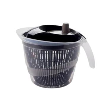 Imagem de Secador CentríFugo Centrifugador De Salada De Legumes De 2.8l Manual Preto