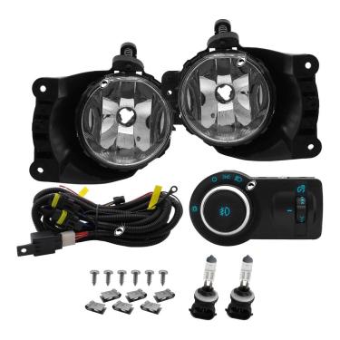 Imagem de Kit Farol de Milha Neblina Chevrolet Cobalt Spin Novo Prisma Onix LT / LTZ 2013 á 2019 com Botão Painel