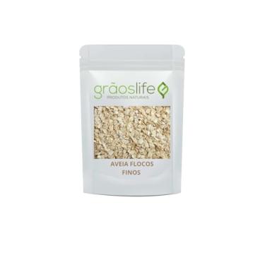 Imagem de Aveia Flocos Finos 500gr - Grãos Life