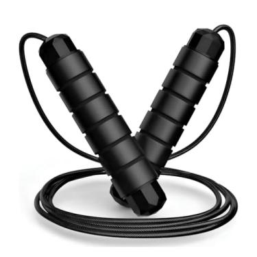 Imagem de Corda de Pular Profissional para Crossfit, Cabo de Aço, 3 Metros