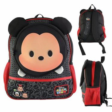 Imagem de Mochila Escolar Costas Infantil Mickey Disney Creche Passeio - Clio