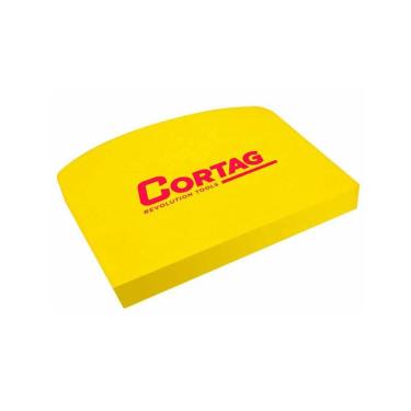 Imagem de Espátula Em Eva Para Rejunte Azulejos Pisos Cortag Amarelo