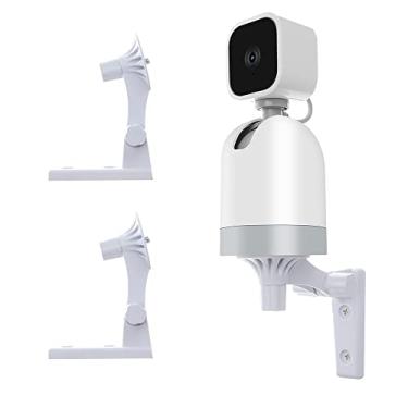 Imagem de OYOCAM Suporte de parede compatível com mini câmera Pan-Tilt Blink, pacote com 2 suportes de ângulos ajustáveis, rotação de 180 graus, fácil de instalar (não inclui a câmera)