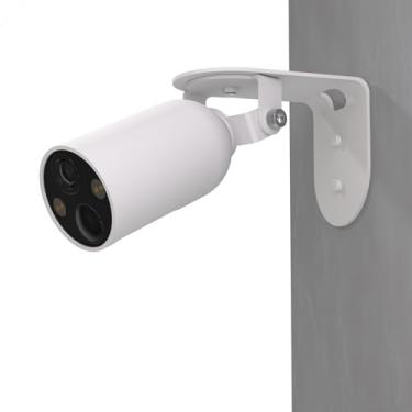 Imagem de Zwolf Suporte de parede de metal compatível com câmera de segurança TP-Link Tapo MagCam para ambientes externos, antiqueda, suporte de parede ajustável de 360 graus oferece melhores ângulos de