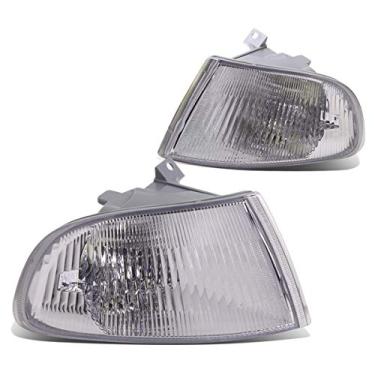Imagem de DNA Motoring CL-HC923-CH Par de luz de canto [Para Honda Civic 2/3-DR] 92-95