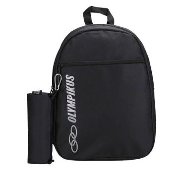 Imagem de Mochila Unissex Olympikus Juvenil Preto, Preto, Único