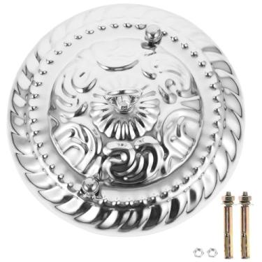 Imagem de Homoyoyo Placa De Teto Lustre Vintage - Cobertura Resistente Para Luminária Teto, Ferro Prateado Lustres E Iluminação Pendente