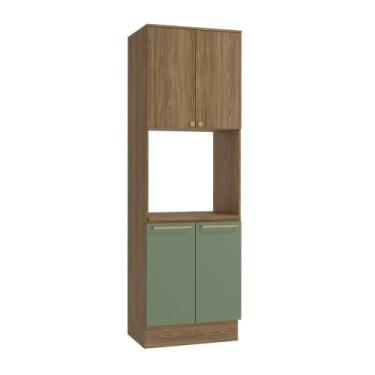 Imagem de Torre Quente Kit para 1 Forno 70cm 4 Portas Botanic Kappesberg - Nogue