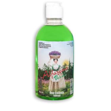 Imagem de Deo Colônia Seiva de Alfazema Verdi Tampa Flip Top 500 ml embalagem Pet essencias naturais