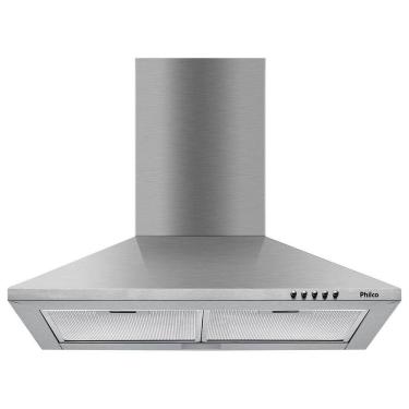 Imagem de Coifa Pirâmide Philco 60cm Inox Depurador e Exaustor PCO62I 110V