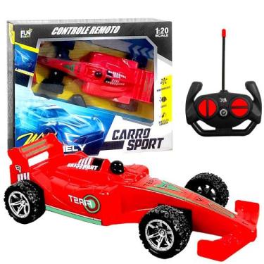 Imagem de Carrinho de Formula 1 Recarregável Pneus Borracha Controle - Barcelona